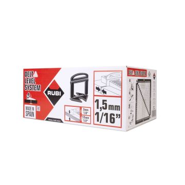 Rubi Delta Level Systeem Clip 3-12mm - 1.5 mm, 2400