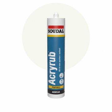Soudal Acryrub - Wit