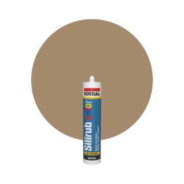 Soudal Silirub Color - RAL 1019 Grijsbeige