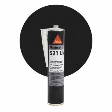 Sikaflex 521 UV - Zwart, 300 ml
