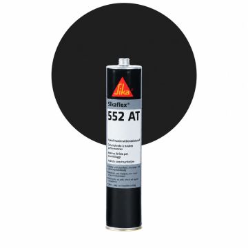 Sikaflex 552 AT - Zwart, 300 ml