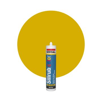 Soudal Silirub Color - RAL 1002 Zandgeel