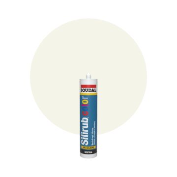 Soudal Silirub Color - RAL 9001 Crèmewit