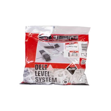 Rubi Delta Level Systeem Clip 3-12mm - 1.5 mm, 100