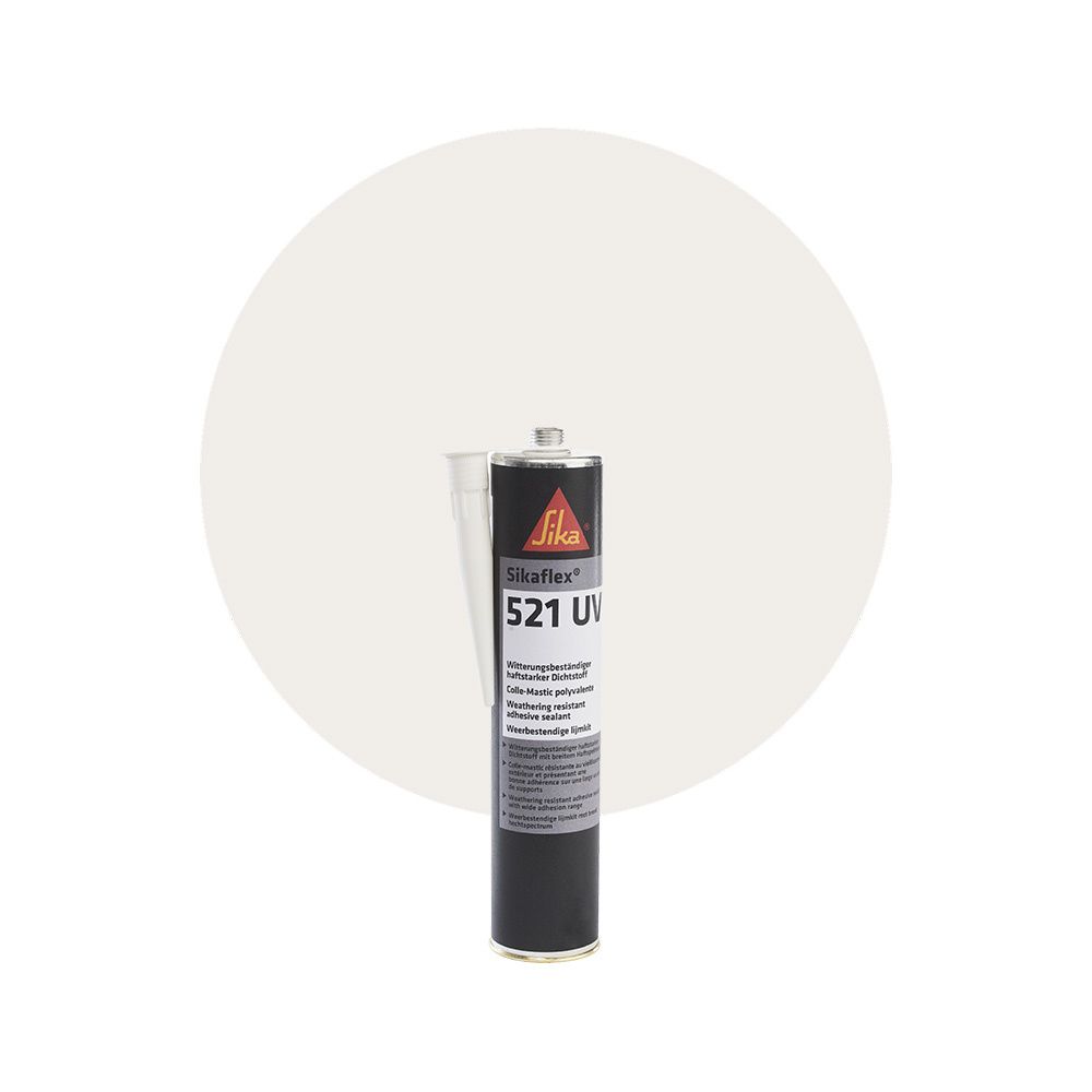 Sikaflex 521 UV - Wit, 300 ml main product photo