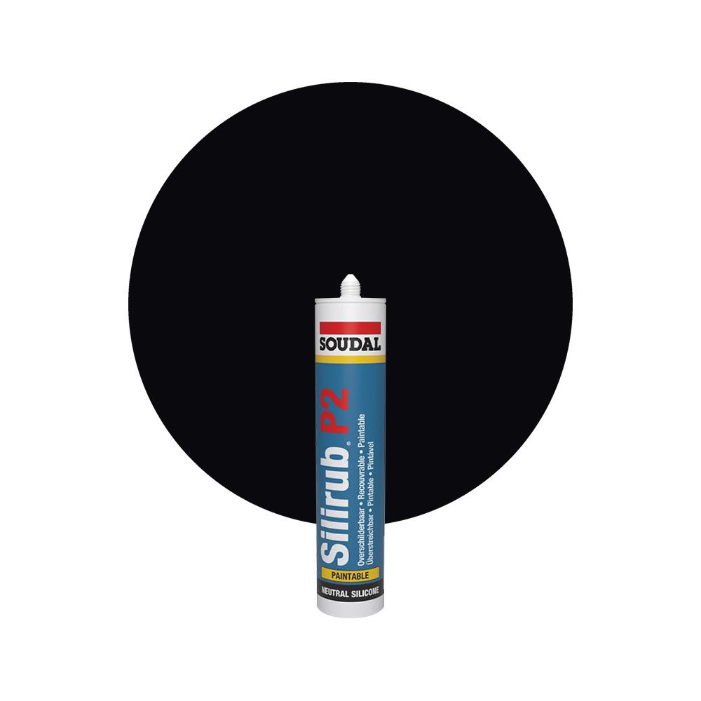 Soudal Silirub P2 - Zwart main product photo