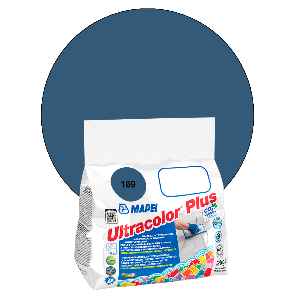 Mapei Ultracolor Plus - 169 Staal Blauw, 2 kg main product photo
