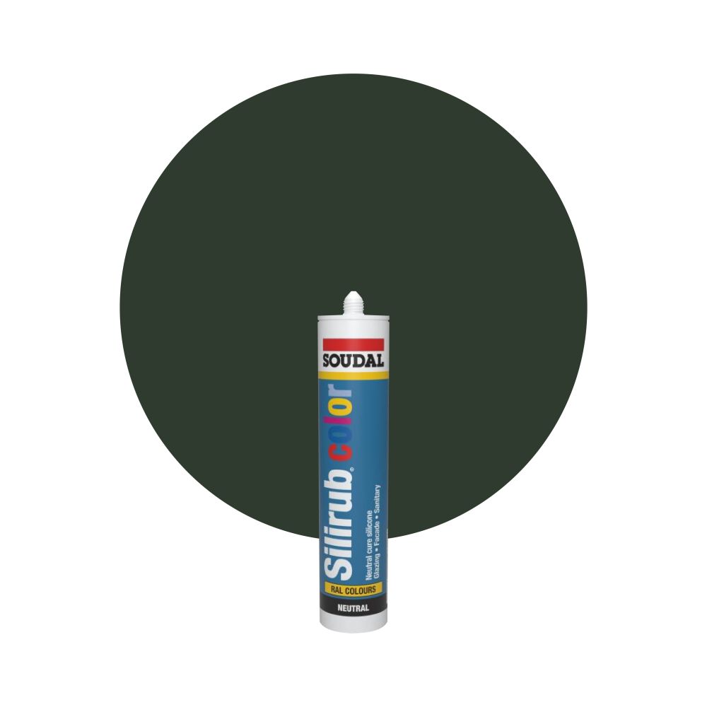 Soudal Silirub Color - RAL 6022 Olijfgroen main product photo