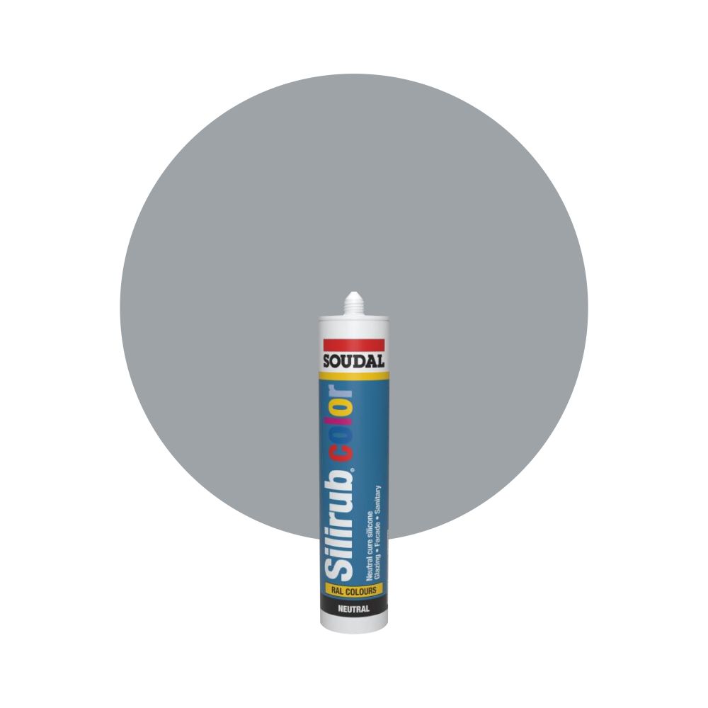 Soudal Silirub Color - RAL 7040 Venstergrijs main product photo