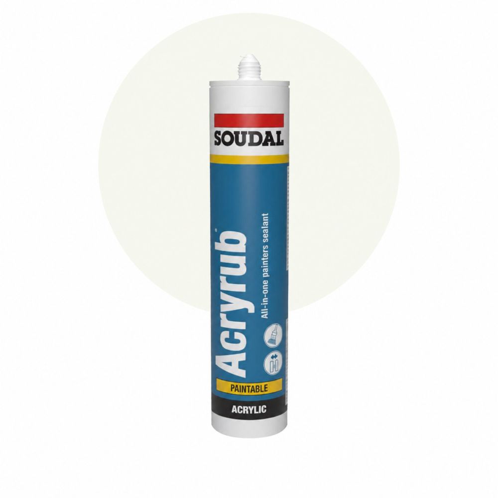 Soudal Acryrub - Wit main product photo