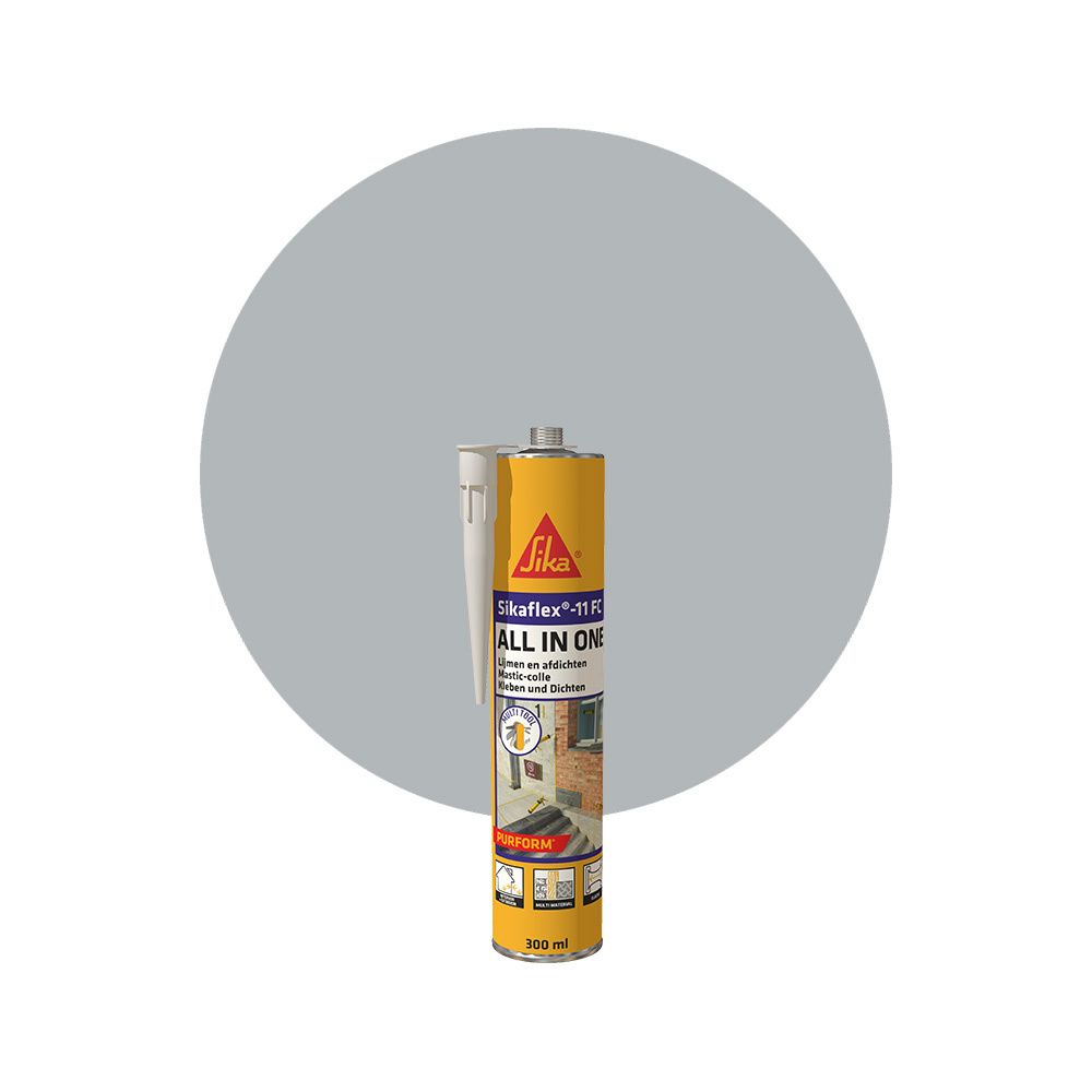 Sikaflex 11 FC Purform 300ml - Lichtgrijs main product photo
