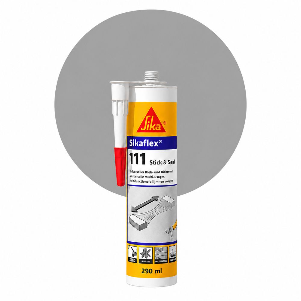 Sikaflex 111 Stick & Seal - Betongrijs main product photo