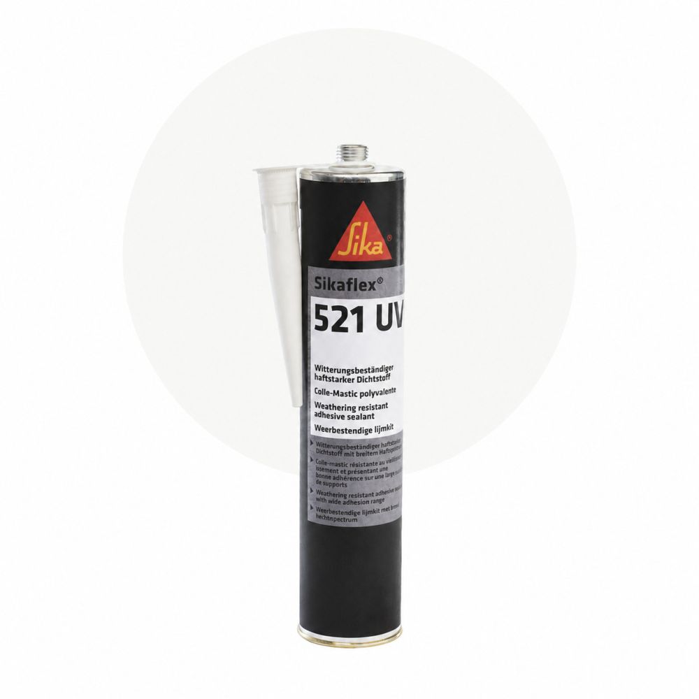 Sikaflex 521 UV - Wit, 300 ml main product photo