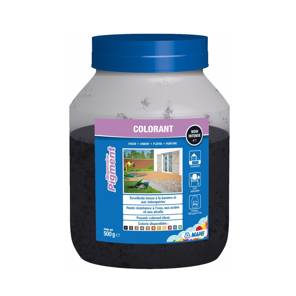 Mapei Mapecolor Pigment - Zwart - 500 g main product photo