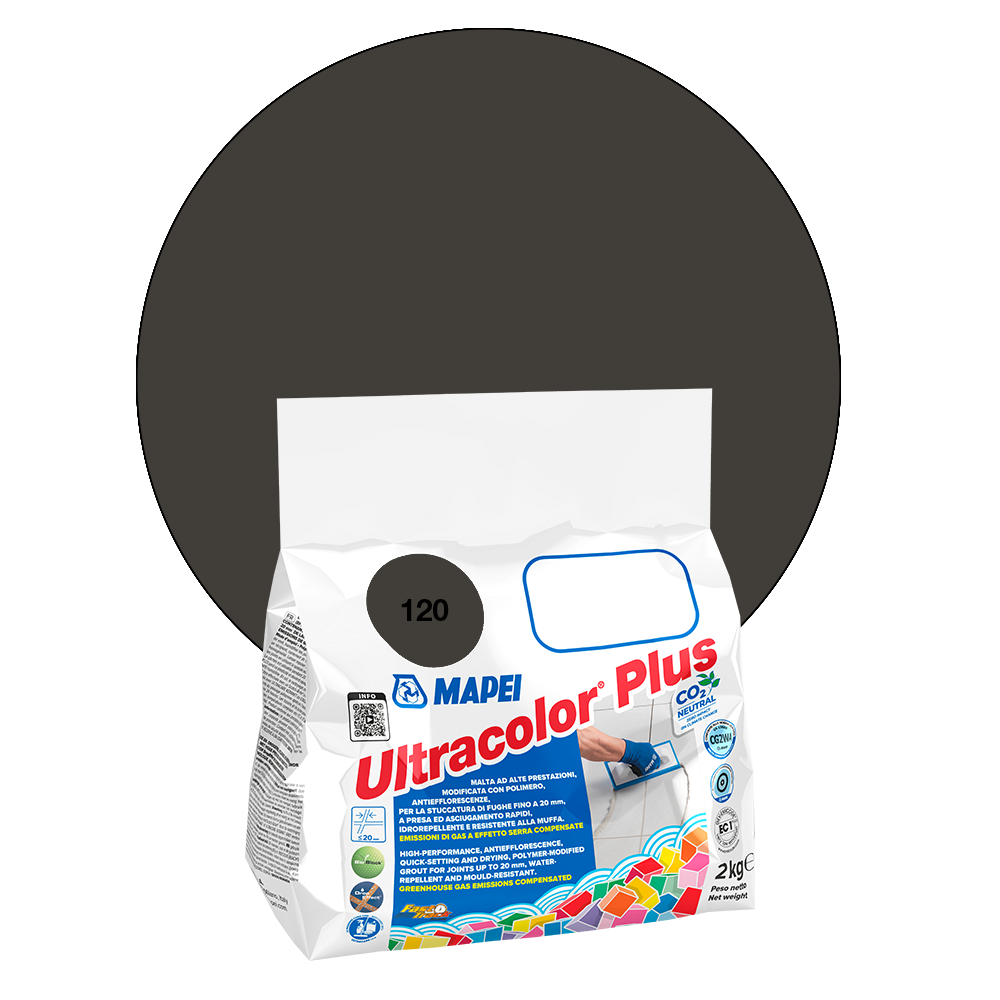 Mapei Ultracolor Plus - 120 Zwart - 2 kg main product photo