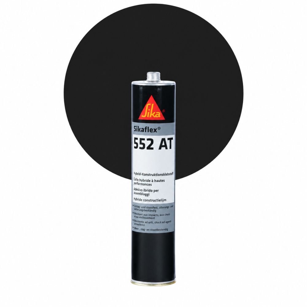 Sikaflex 552 AT - Zwart, 300 ml main product photo