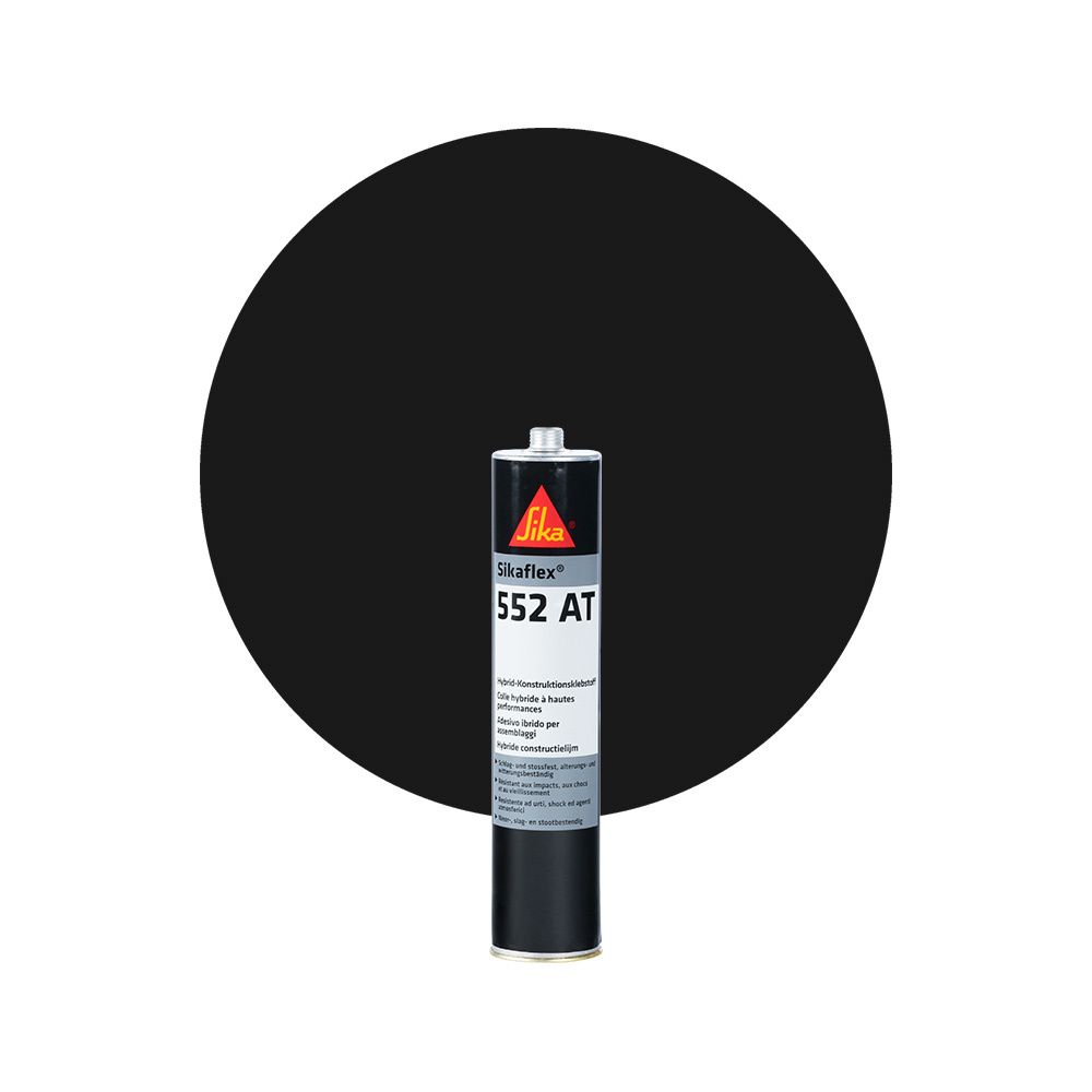 Sikaflex 552 AT - Zwart, 300 ml main product photo