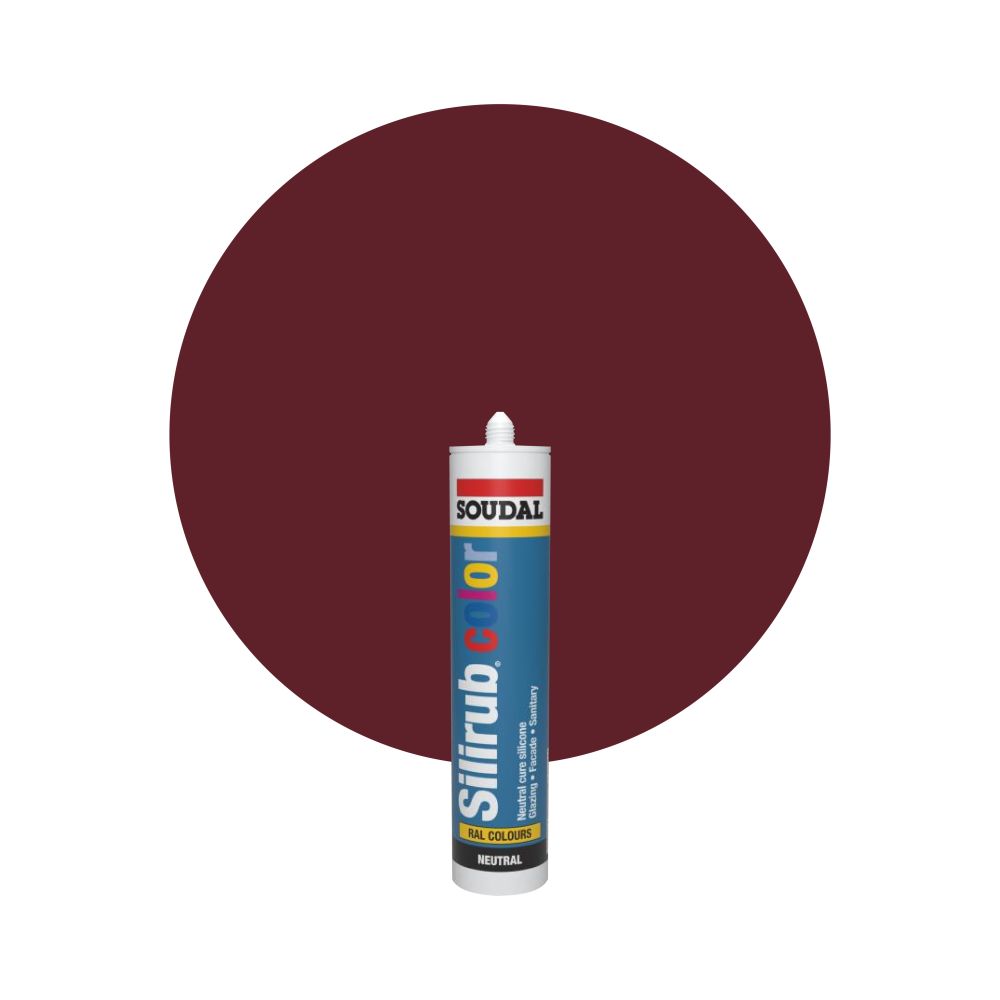 Soudal Silirub Color - RAL 3005 Wijnrood main product photo