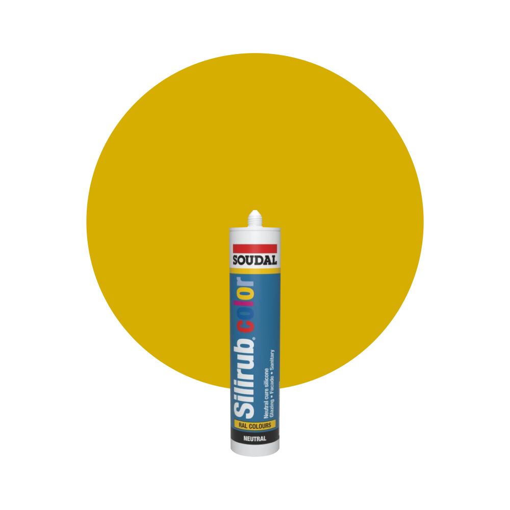 Soudal Silirub Color - RAL 1002 Zandgeel main product photo