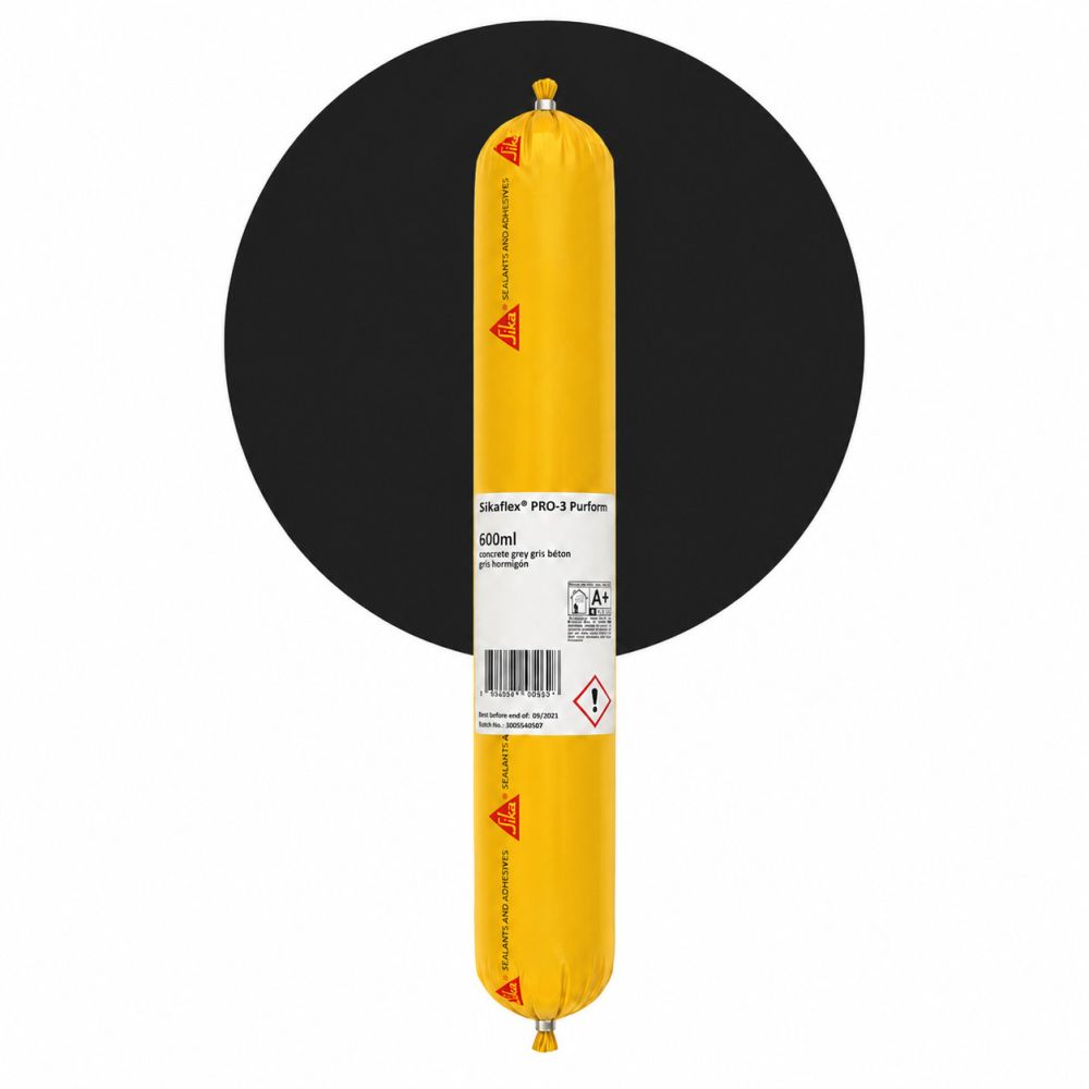 Sikaflex PRO-3 Purform 600ml - Zwart main product photo