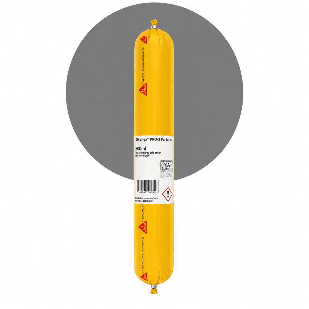 Sikaflex PRO-3 Purform 600ml - Middengrijs main product photo