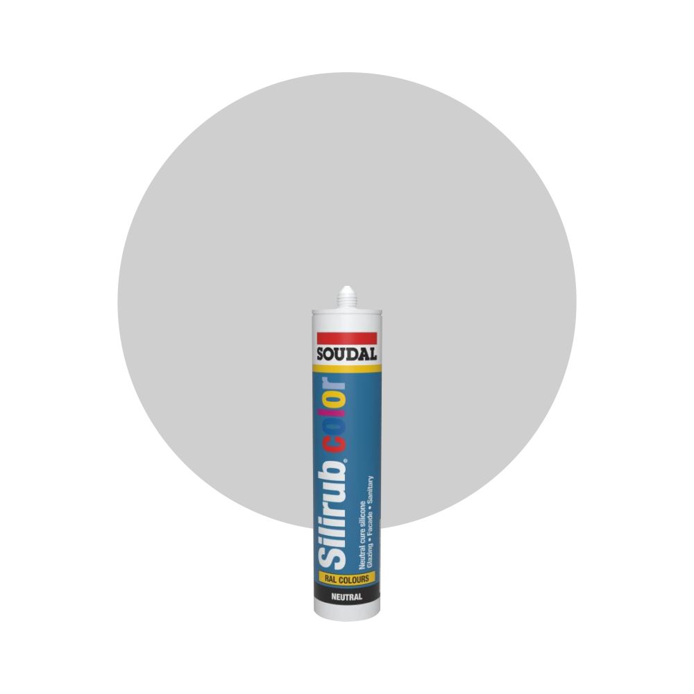 Soudal Silirub Color - RAL 7044 Zijdegrijs main product photo