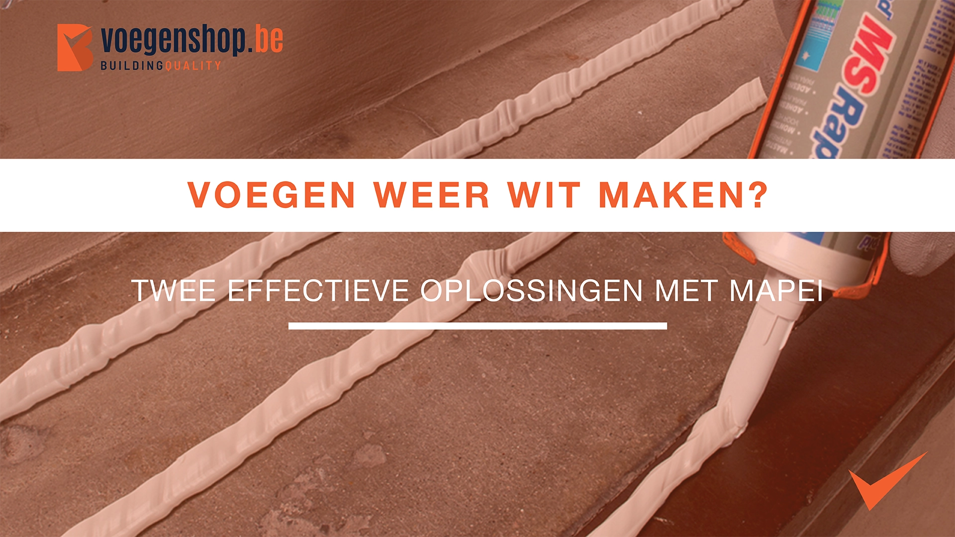 Voegen weer wit maken: twee effectieve oplossingen met Mapei